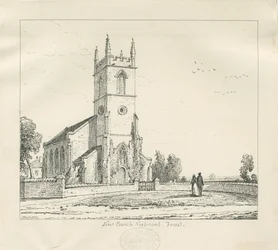 Needwood - "Nova Igreja": desenho a caneta, 1837