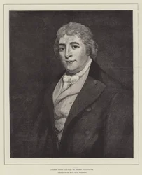 Charles Dibdin (1745-1814), Retrato na Exposição Naval Real