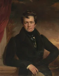 Retrato de Charles Frederick Schlaberg, Londres, 1827