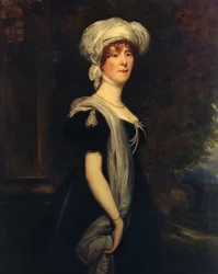 Retrato de Frances, esposa de Hugh, 2º Duque de Northumberland (óleo sobre tela)