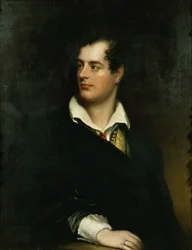 Retrato de George Gordon, 6º Lord Byron (1788-1824)