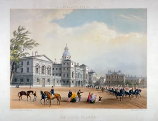 Horse Guards, Westminster, Londres, 1851
