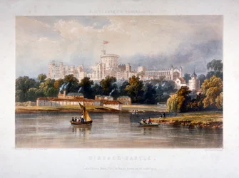 Castelo de Windsor, Berkshire, 1851