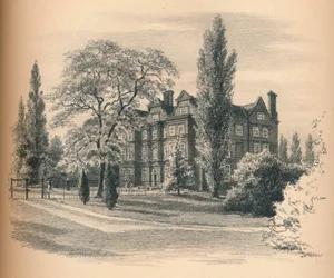 Exterior do Palácio de Kew, 1902