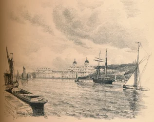 Palácio de Greenwich do rio, 1902
