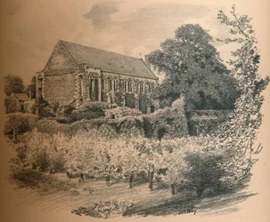 The Hall, Palácio de Eltham, 1902
