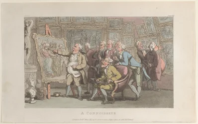 A Connoisseur, de The Vicar of Wakefield, maio de 1817., maio de 1817.