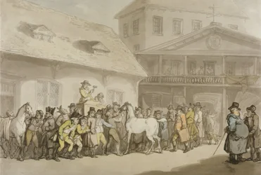 Uma venda de cavalos no «Hopkins