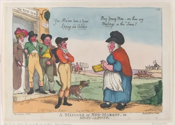 A Mistake at New Market, ou Sport and Piety, 5 de outubro de 1807., 5 de outubro de 1807.