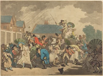 Uma tempestade no Hyde Park