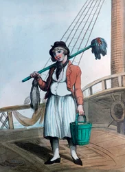 Menino de cabine, 1799