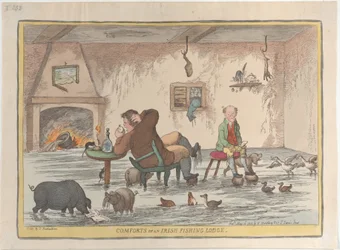 Comforts of an Irish Fishing Lodge, 12 de maio de 1812., 12 de maio de 1812.