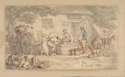 Cena agrícola, 1780-1827.