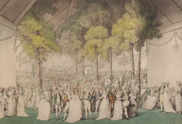 Fete at Boodles Club, Ranelagh, em homenagem a George III