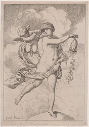 Fortuna com uma bolsa, 1795-99., 1795-99.