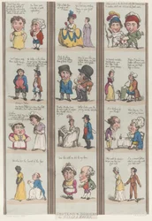 Grotesque Borders for Rooms and Halls, [1800], reimpressão., [1800], reimpressão.