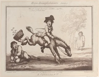 Realizações de cavalos, Sketch 7: A Civilian !!, 1 de agosto de 1799., 1 de agosto de 1799.