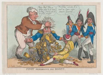 Junot vomitando seu espólio, 17 de outubro de 1808., 17 de outubro de 1808.