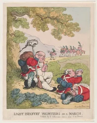Voluntários de infantaria leve em março, 8 de junho de 1804., 8 de junho de 1804.