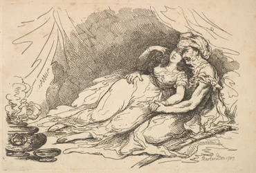 Amor no Oriente, 1787.