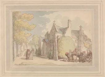 Monges que se alojam fora de um mosteiro