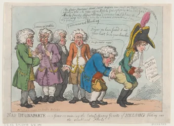 Sesta Buonaparte em uma Febre ao Receber o Diário Extraordinário de Nelson ..., 13 de novembro de 1805.