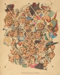 Caracteres ímpares, publicado em 1801.