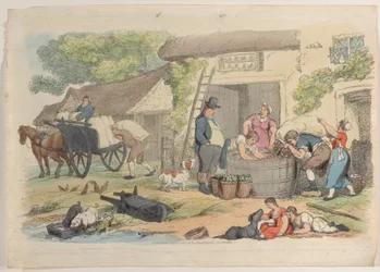 Placa 16, de World in Miniature, 1816., 1816.