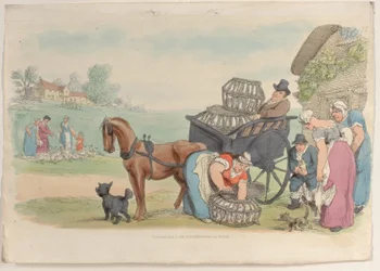 Placa 17, de World in Miniature, 1816., 1816.