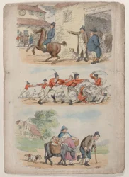 Placa 1, de World in Miniature, 1816., 1816.
