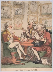 Aumentando o Vento, 1805-12., 1805-12.