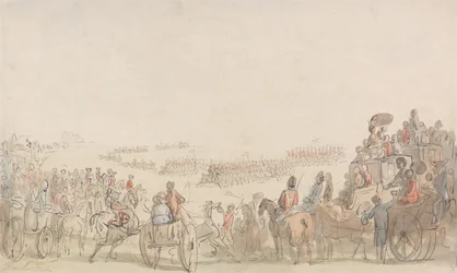 Relato sobre os Voluntários da Cavalaria Ligeira em Wimbledon Common