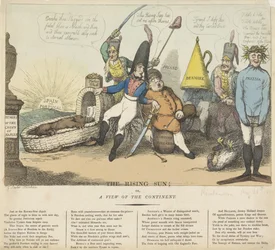O sol nascente sobre a Europa, 1809