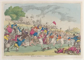 Esportes Rurais, Corrida de Bata, [1 de outubro de 1811], reimpressão., [1 de outubro de 1811], reimpressão.