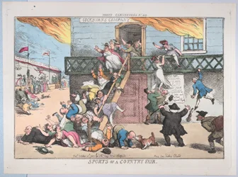 Sports of a Country Fair, 5 de outubro de 1810., 5 de outubro de 1810.