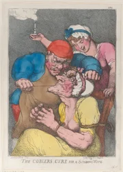 A cura do sapateiro para uma esposa repreendedora, 1813., 1813.