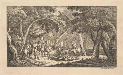 A Morte - Caça à Raposa - Uma Cena de Paisagem, 1787.