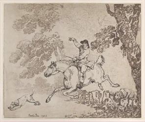 O caçador, 1785., 1785.