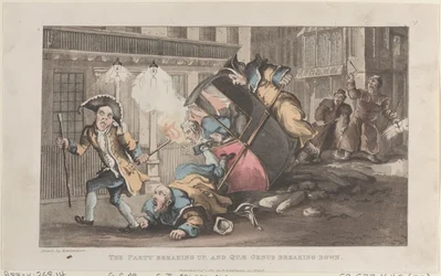 The Party Breaking Up, e Quae Genus Breaking Down, de The History of John..., 1 de dezembro de 1821.