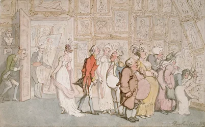 A antessala do pintor de retratos, 1809