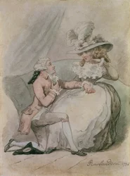A proposta, 1796 (tinta e wc no papel)