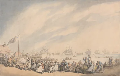 O Regresso da Frota a Great Yarmouth em 1797