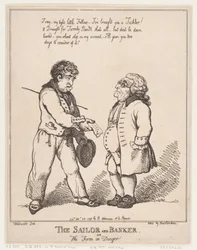 The Sailor and Banker, or the Firm in Danger, 28 de outubro de 1799., 28 de outubro de 1799.