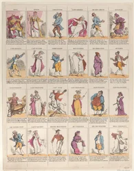 Personagens da Décima Segunda Noite, 1811., 1811.