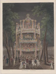 Jardim Vauxhall, 1809., 1809