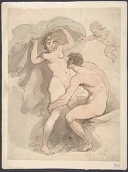 Vénus, Anquises e Cupido