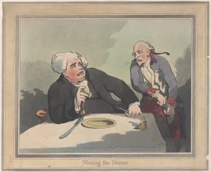 À espera do jantar, 5 de novembro de 1792., 5 de novembro de 1792.