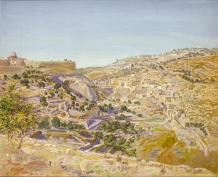 Vista de Jerusalém, 1854