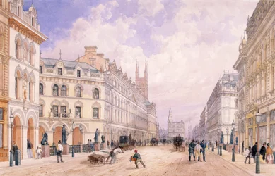 Viaduto Holborn, Londres, 1871