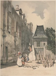 LAbbaye St. Amand, Rouen, 1839.